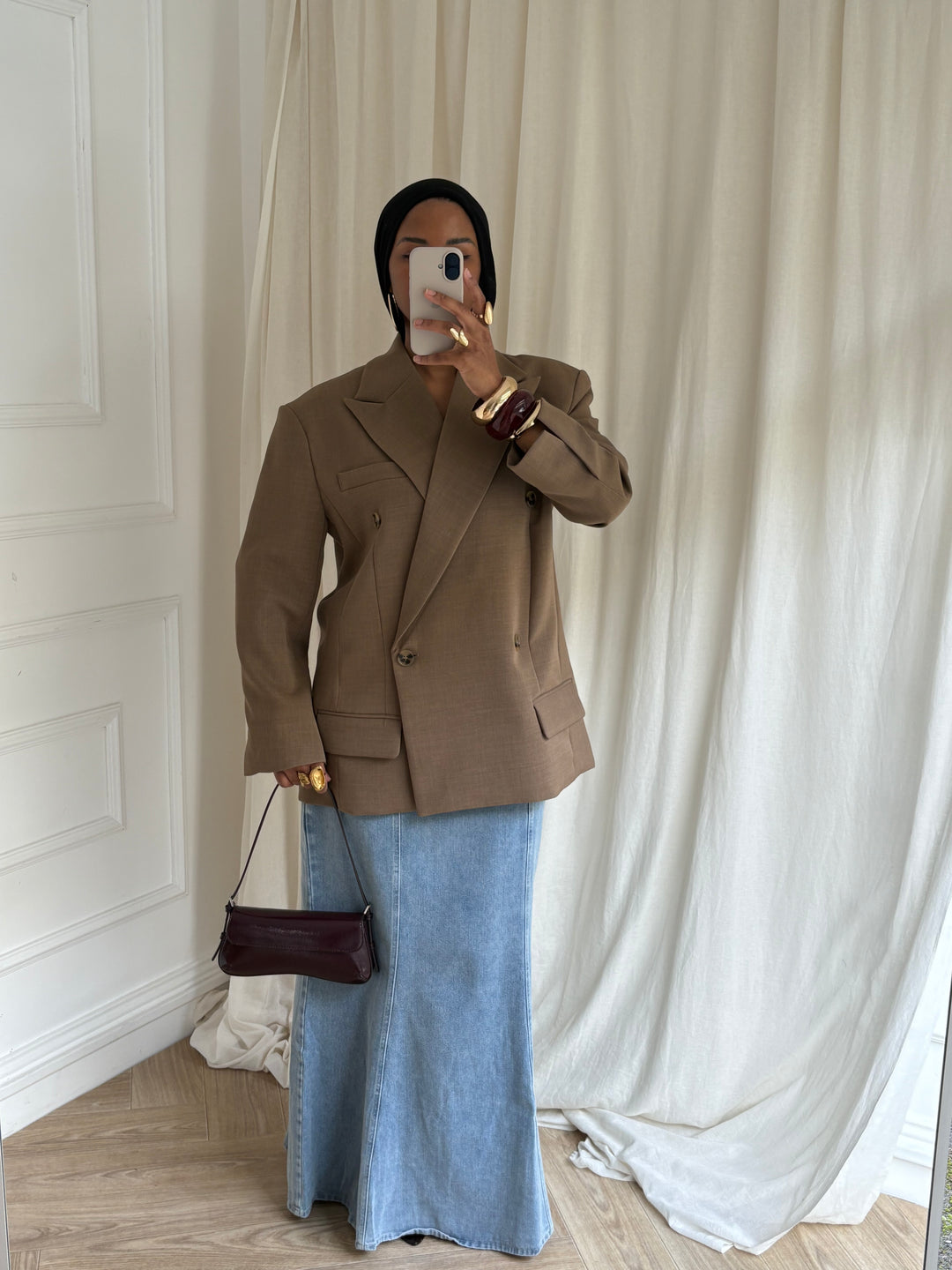 BLAZER LUXE CAMEL