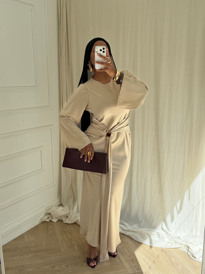 ROBE EVA BEIGE