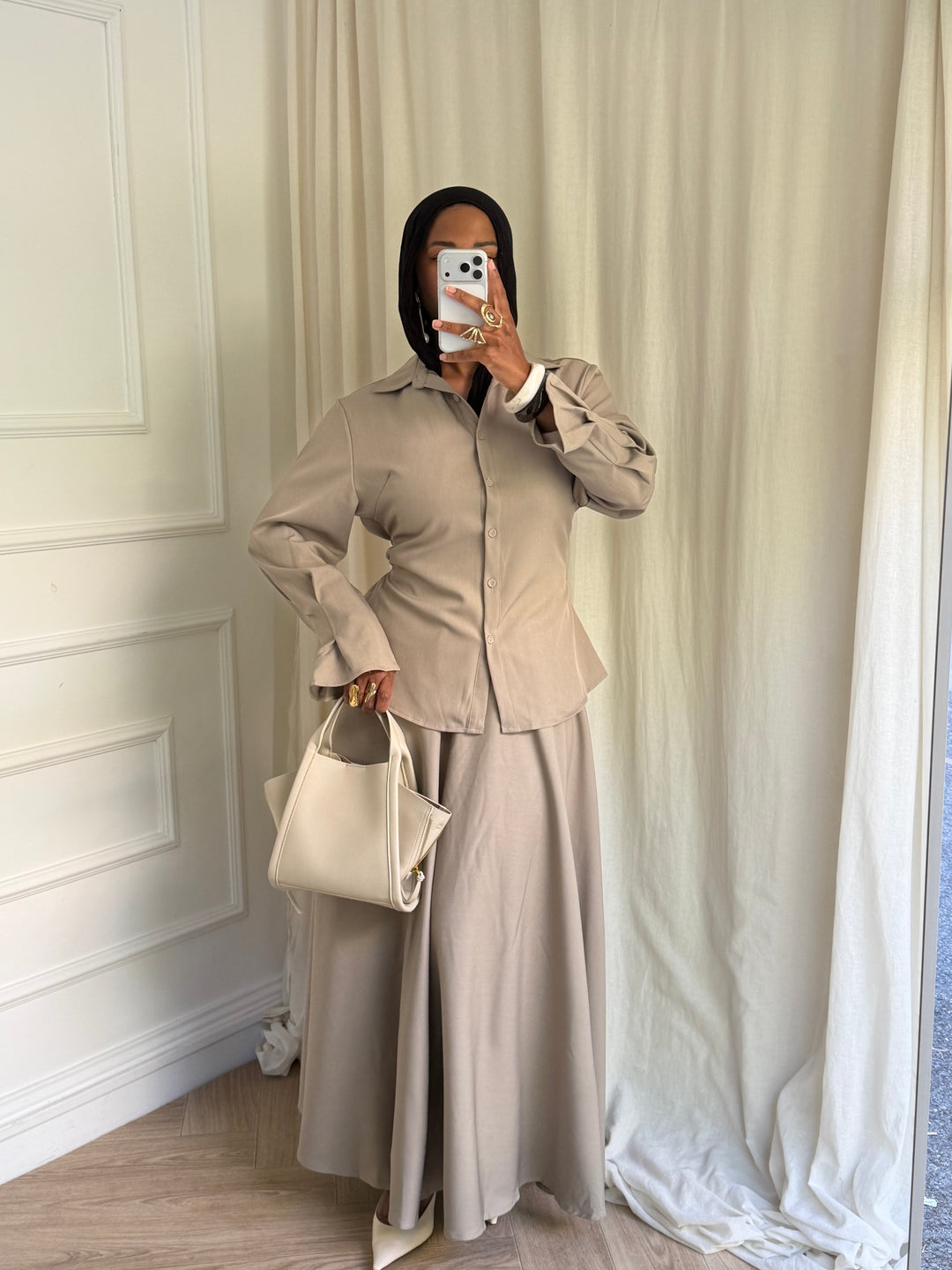 ENSEMBLE VELA TAUPE CLAIR