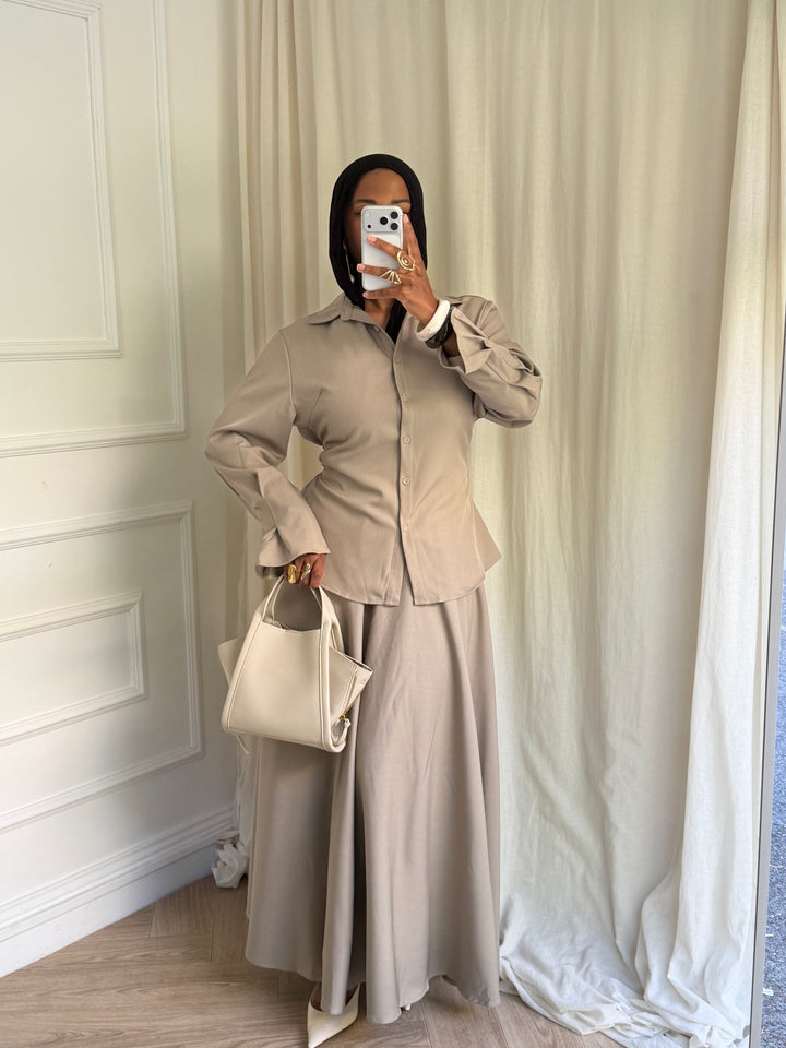 ENSEMBLE VELA TAUPE CLAIR