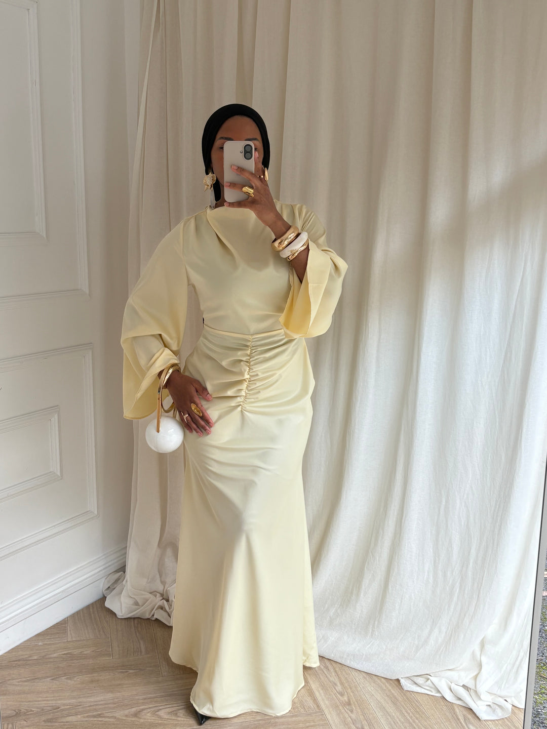 ROBE HYPNOSE JAUNE