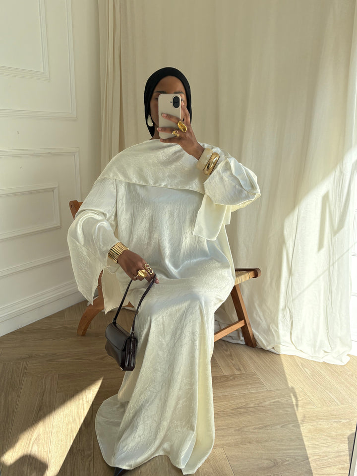 ABAYA CAPE BLANCHE