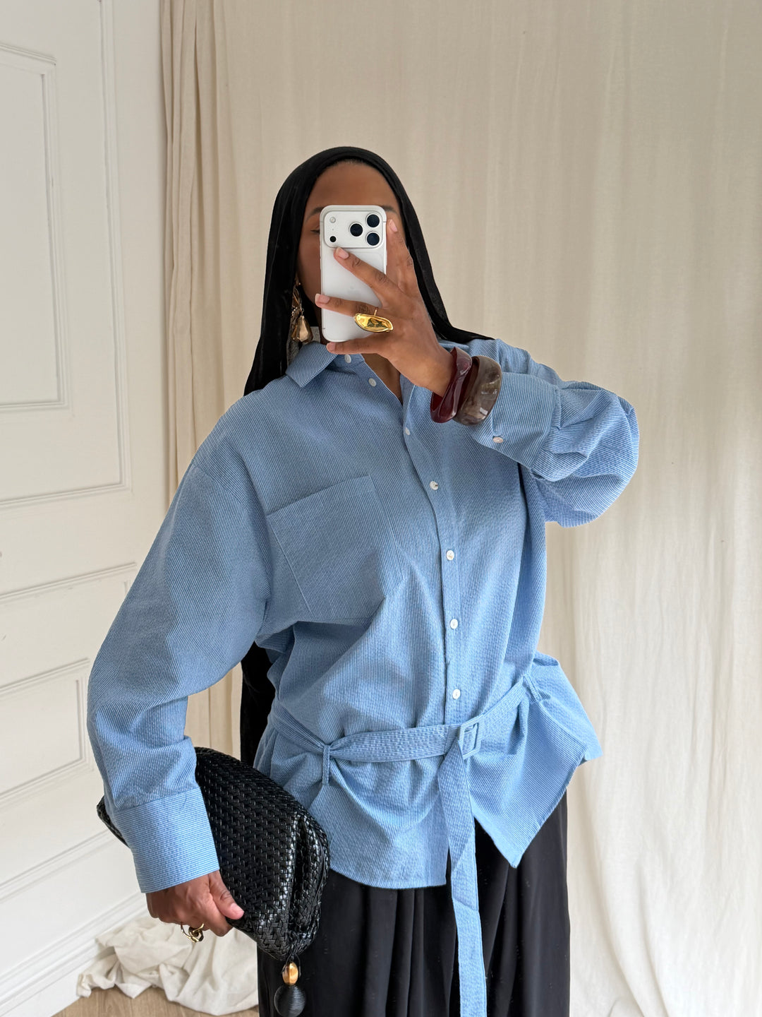 CHEMISE COTON RAYURES