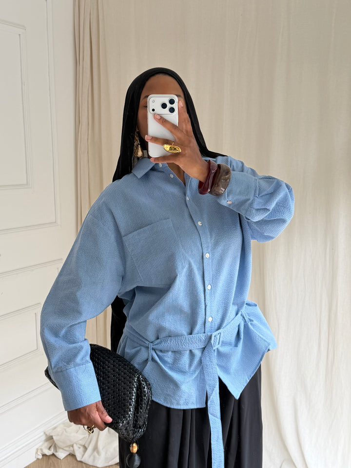 CHEMISE COTON RAYURES