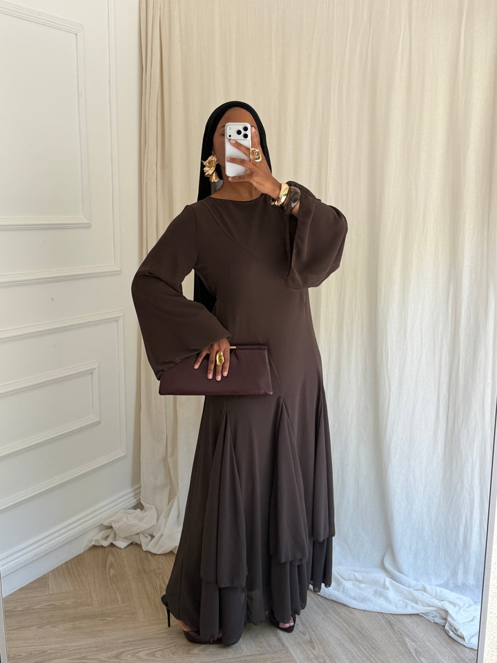 ROBE RINYA MARRON