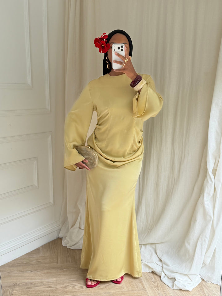 ROBE FEIZA OLIVE