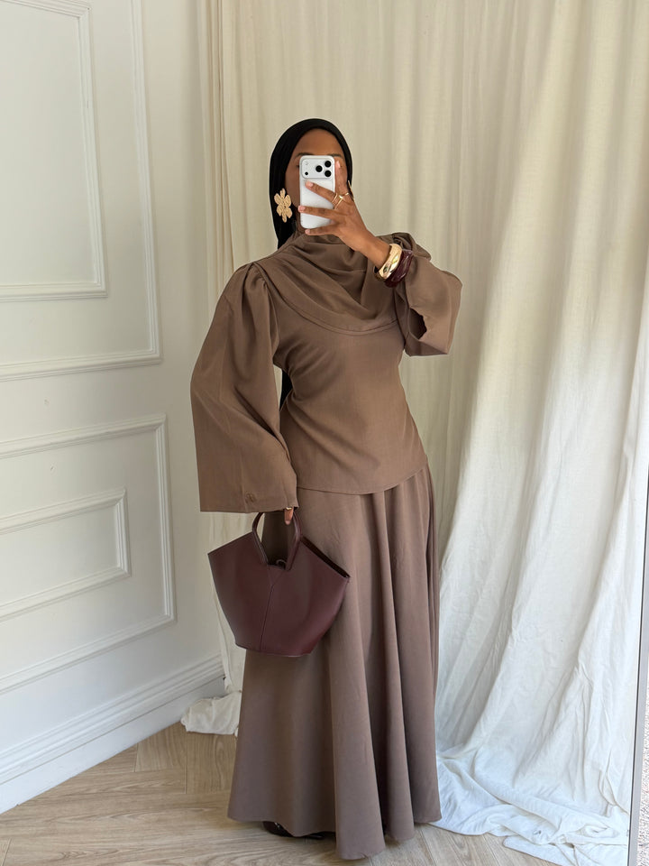 ENSEMBLE HANNA AUTOMNE CAMEL