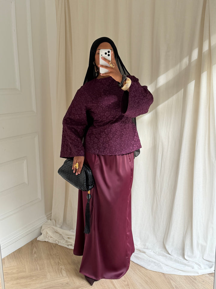 ENSEMBLE JUPE ASSA BORDEAUX