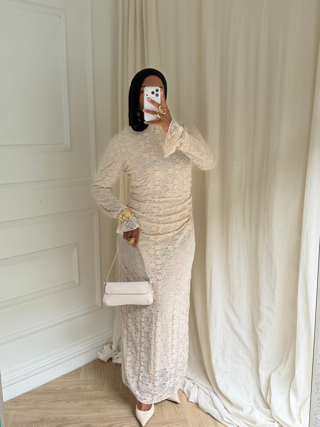 ROBE LEONNIE BEIGE