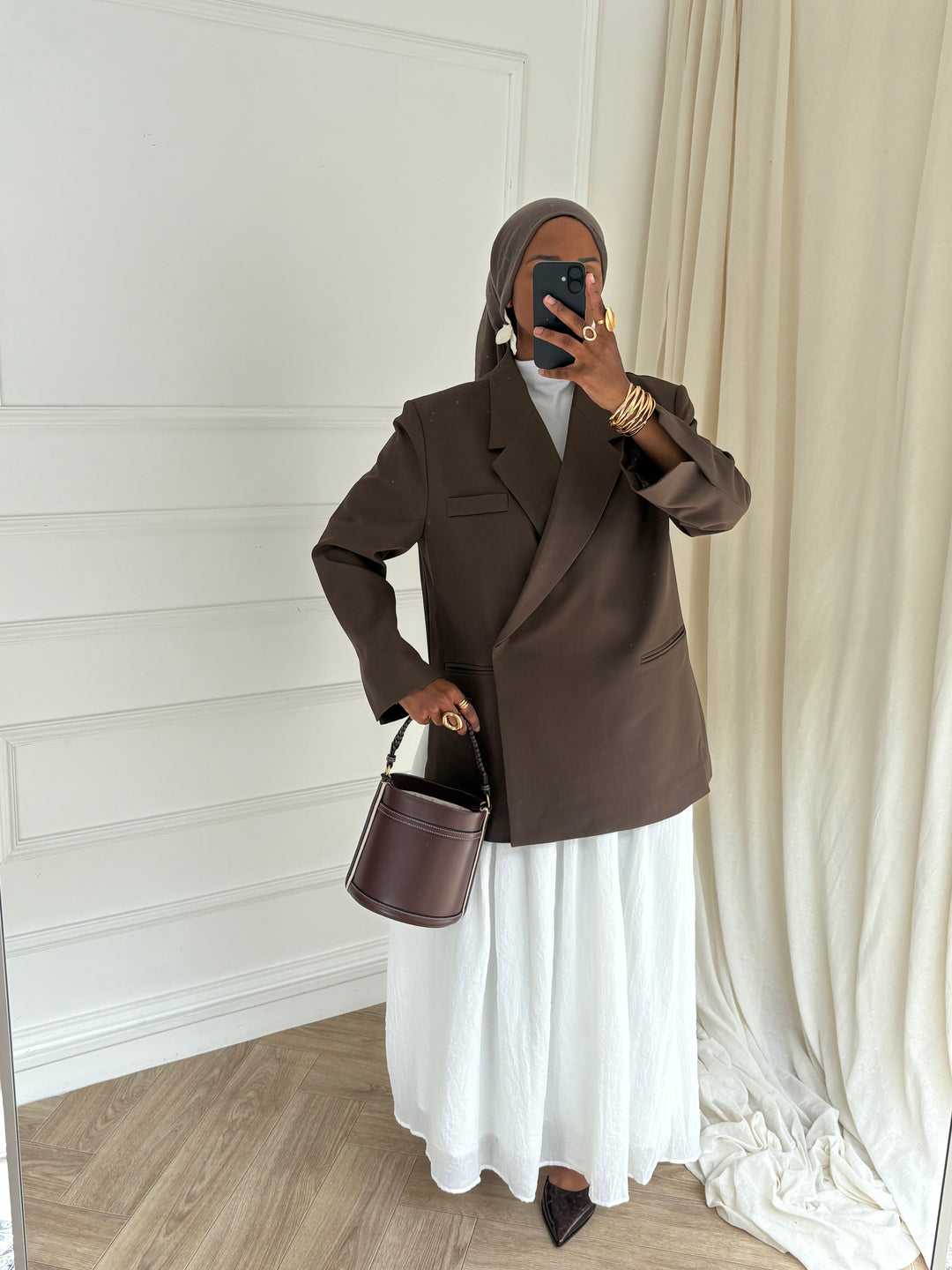 BLAZER PREMIUM MARRON