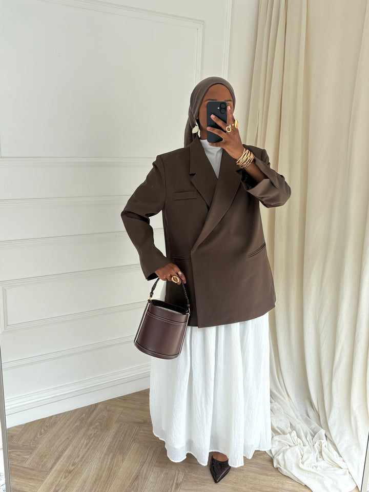 BLAZER PREMIUM MARRON