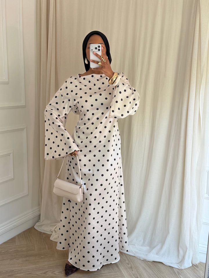 ROBE POIS BLANCHE