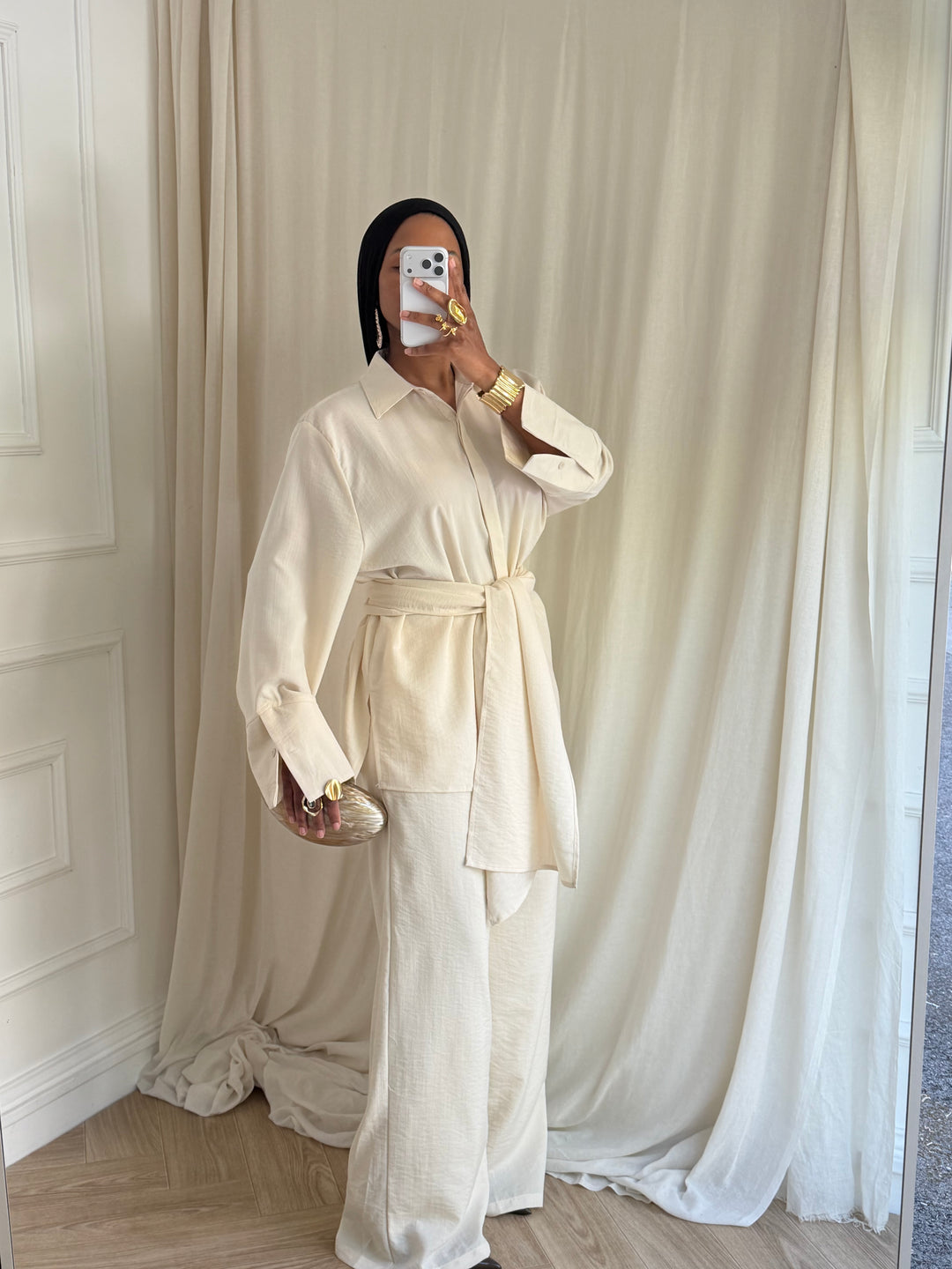 ENSEMBLE COTON BEIGE