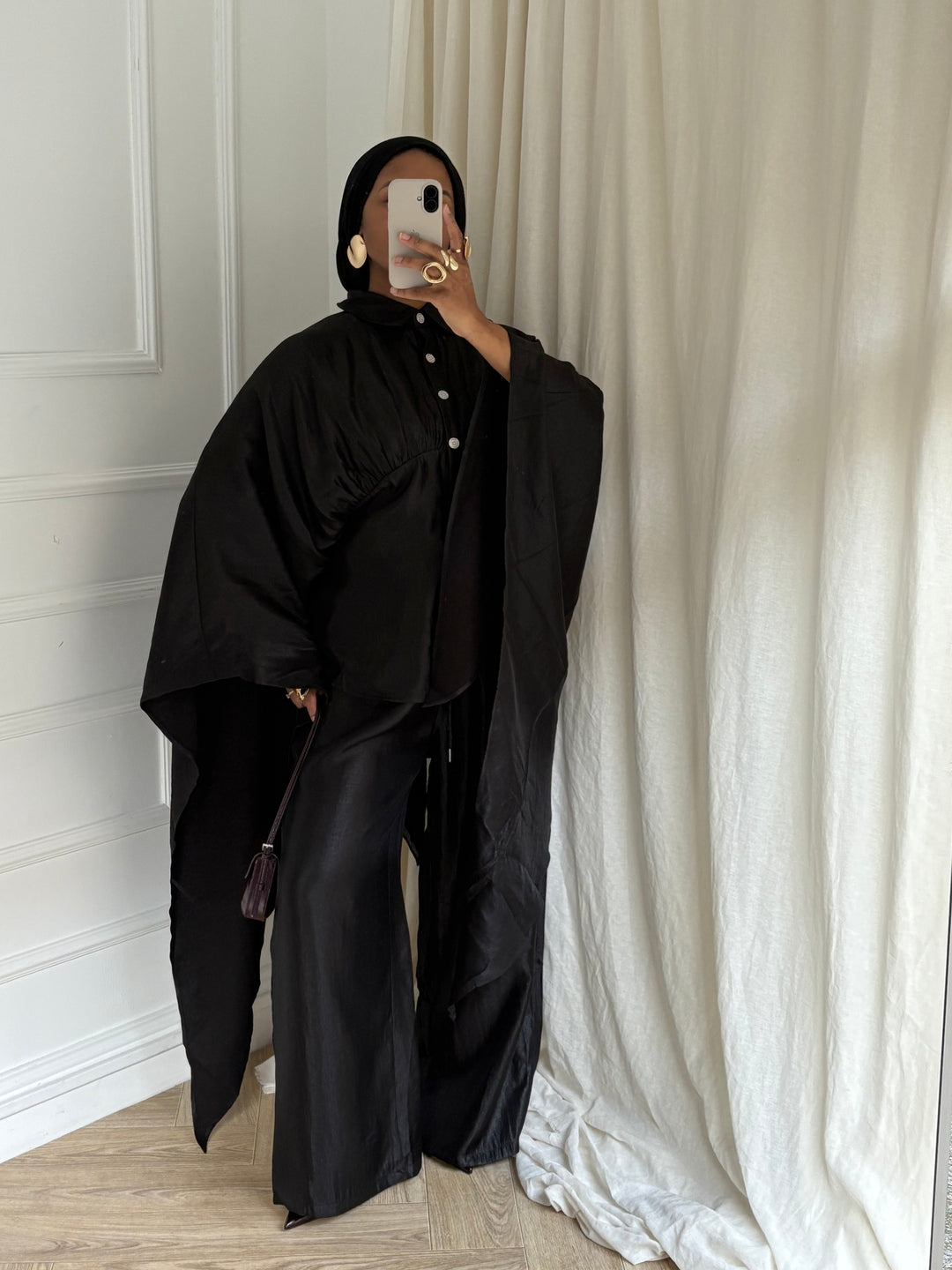 SET LUXE AJUSTABLE NOIR