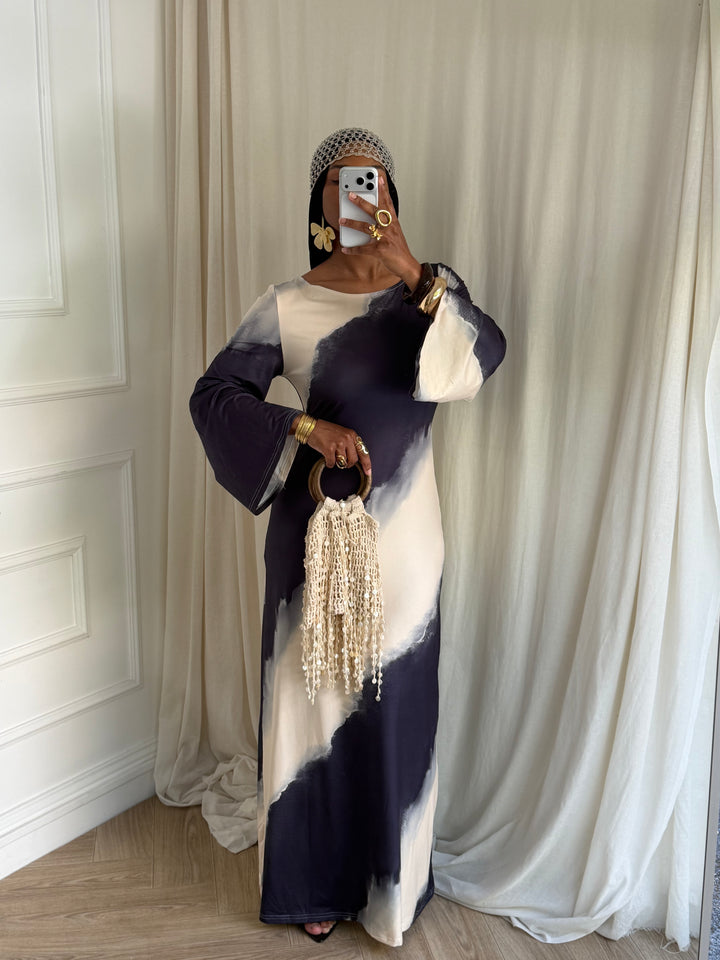 ROBE JAWAL BLEU