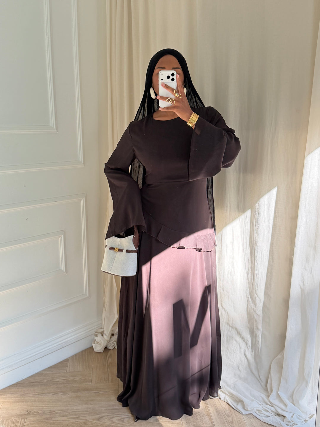 ROBE SORA MARRON