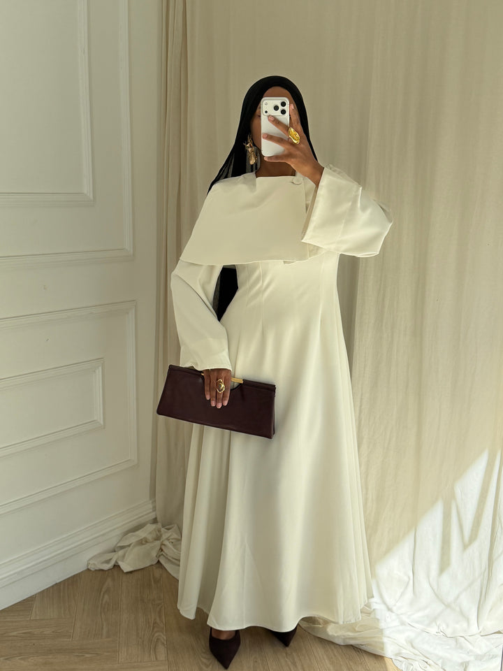 ROBE BUSHRA BLANCHE