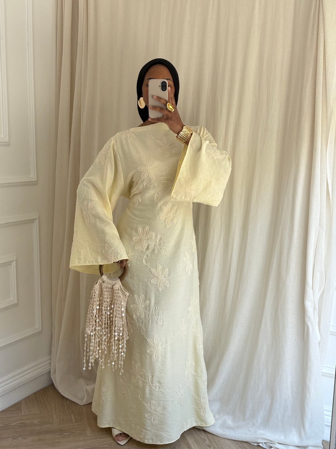 ROBE FLOWER AJUSTABLE A L&