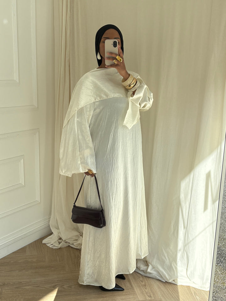 ABAYA CAPE BLANCHE