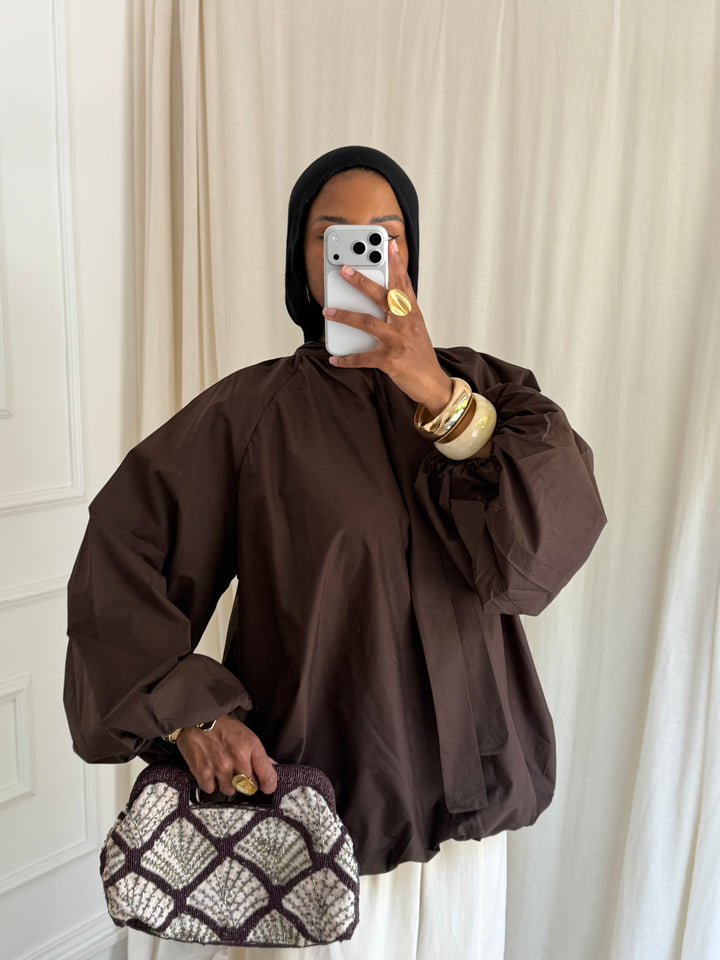 BLOUSE À COTON BOULE