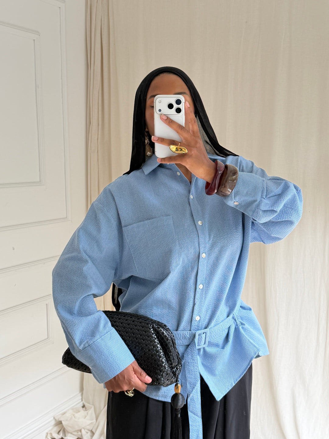CHEMISE COTON RAYURES