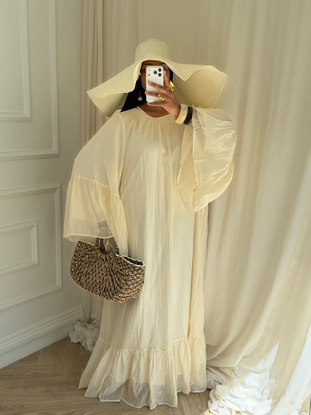 ROBE CALICIA BEIGE