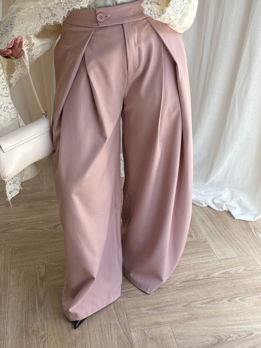 PANTALON OVERSIZED ROSE