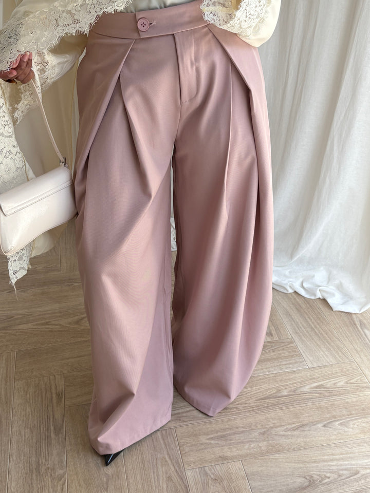 PANTALON OVERSIZED ROSE
