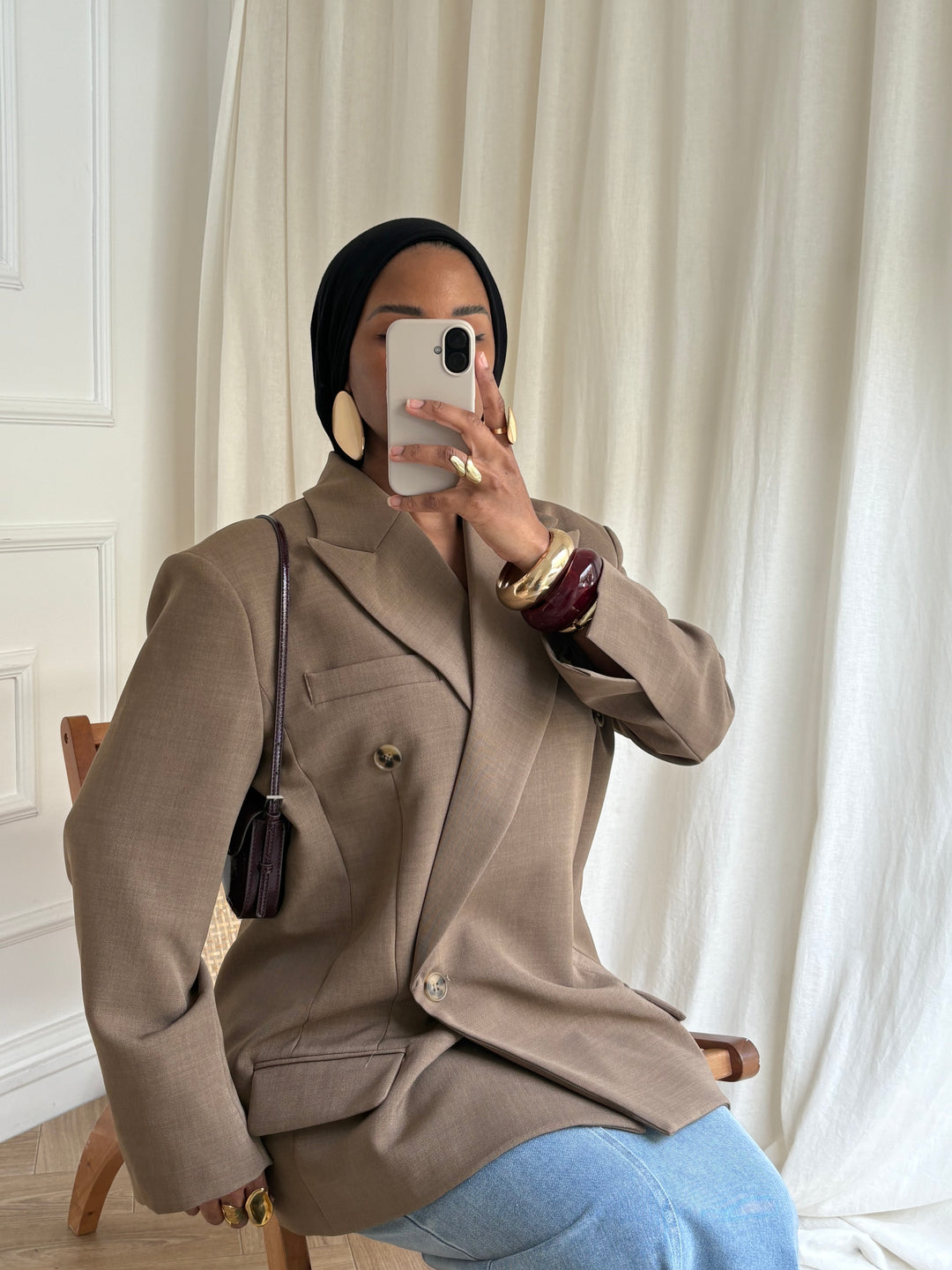 BLAZER LUXE CAMEL