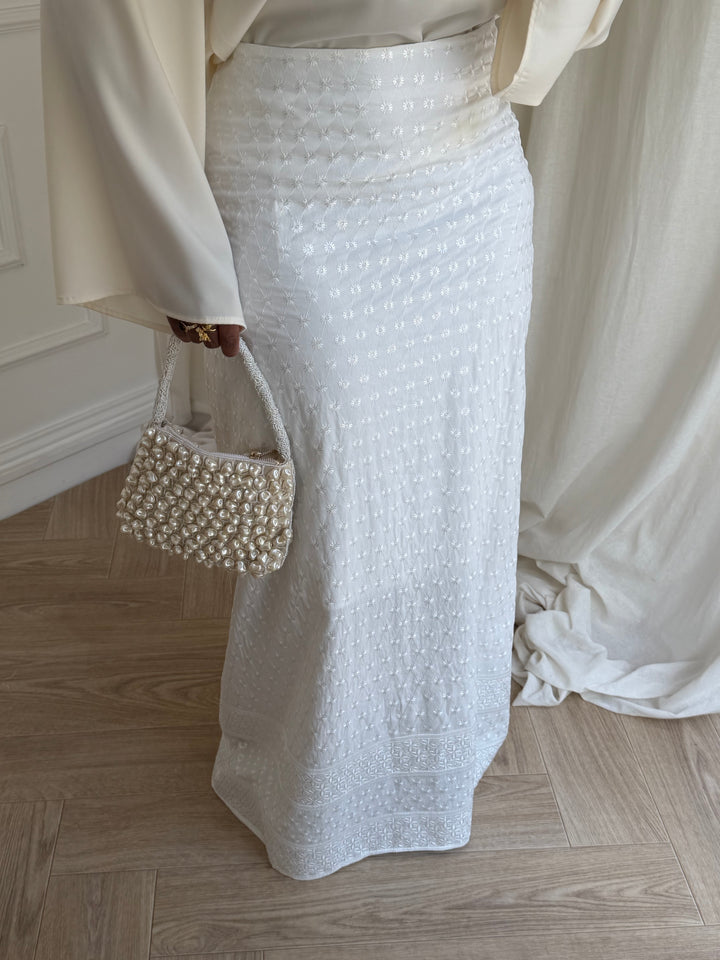 JUPE INDA BLANCHE