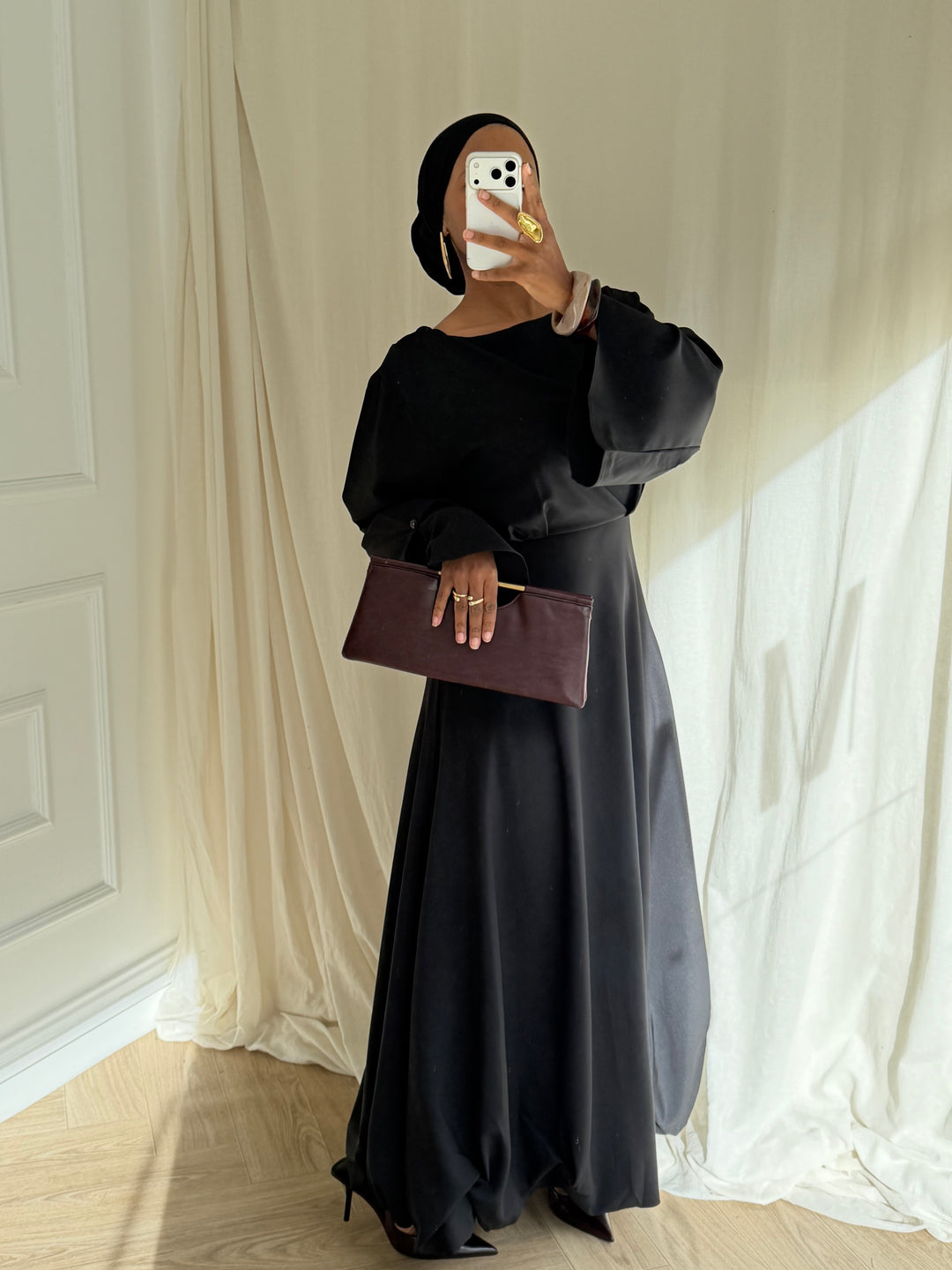 ROBE BALLON NOIRE