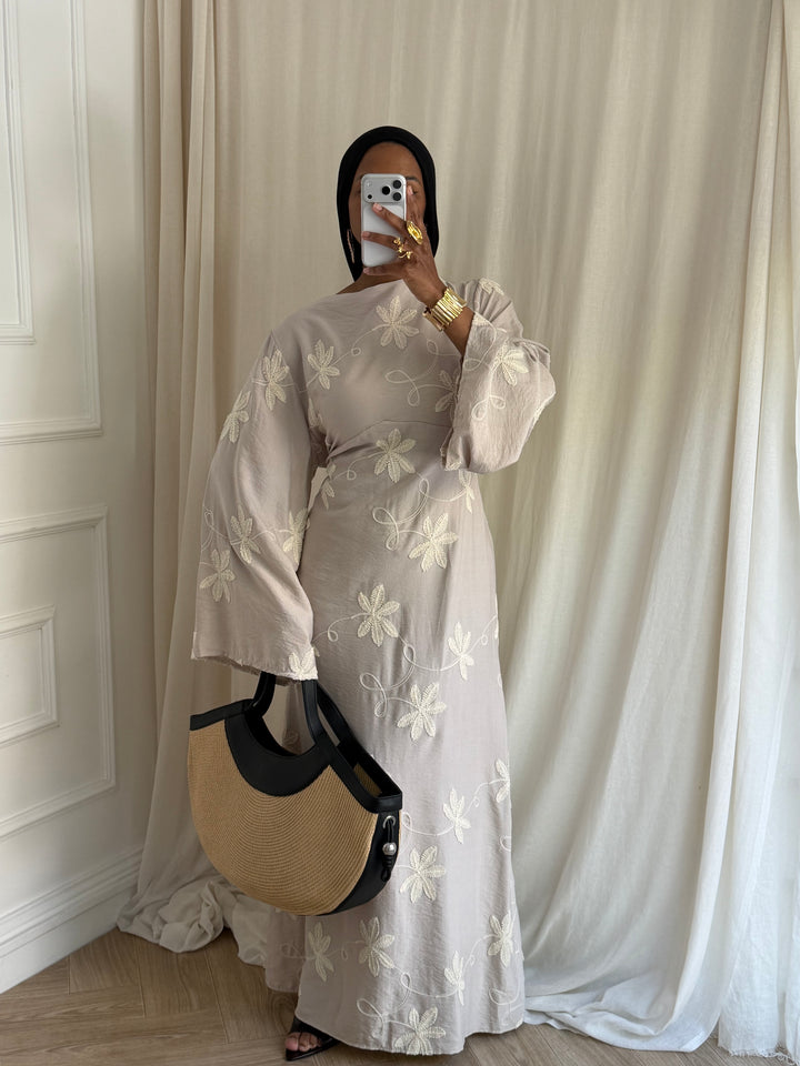 ROBE FLOWER AJUSTABLE A L&