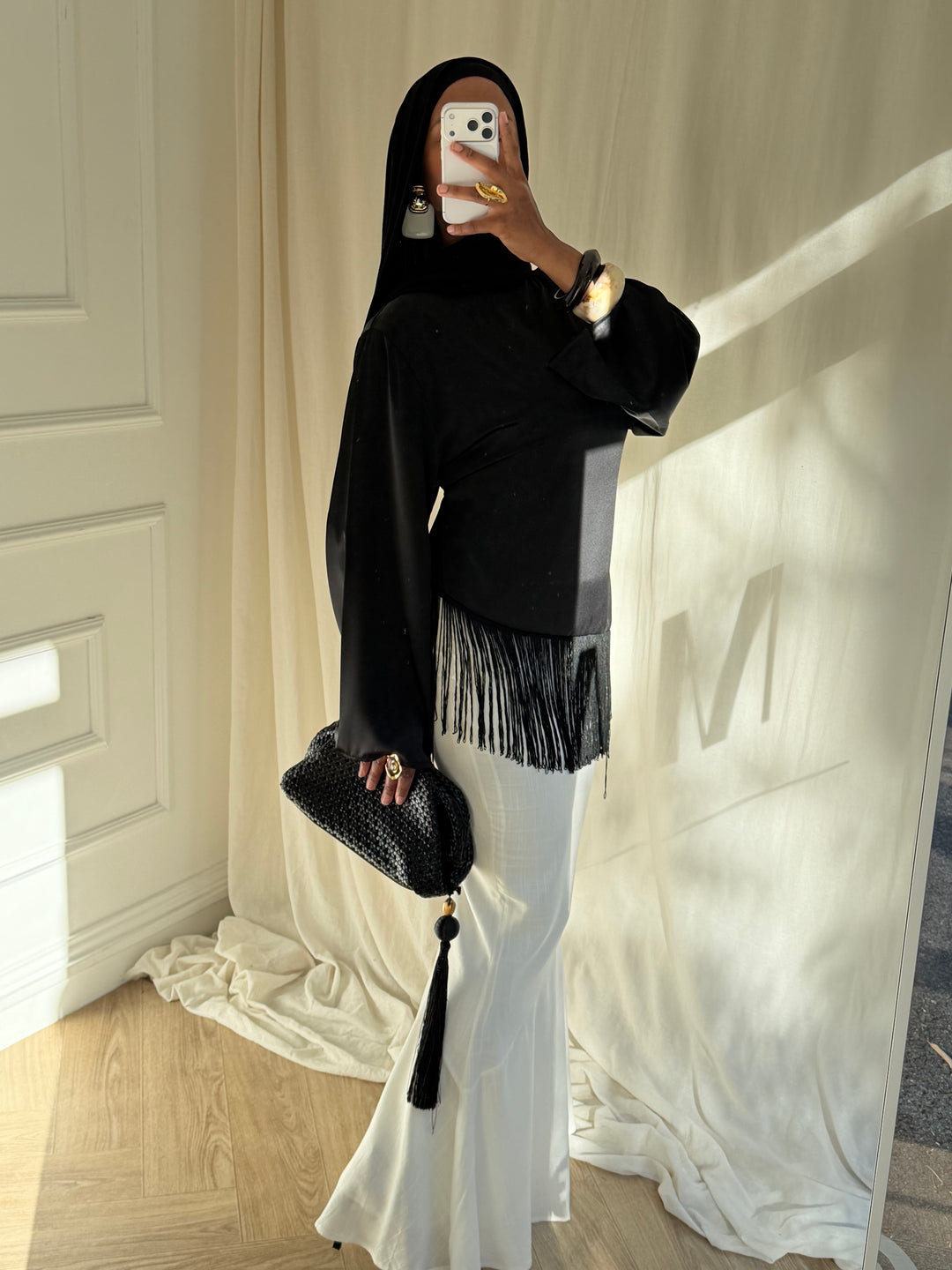 BLOUSE DOUSSAN NOIRE