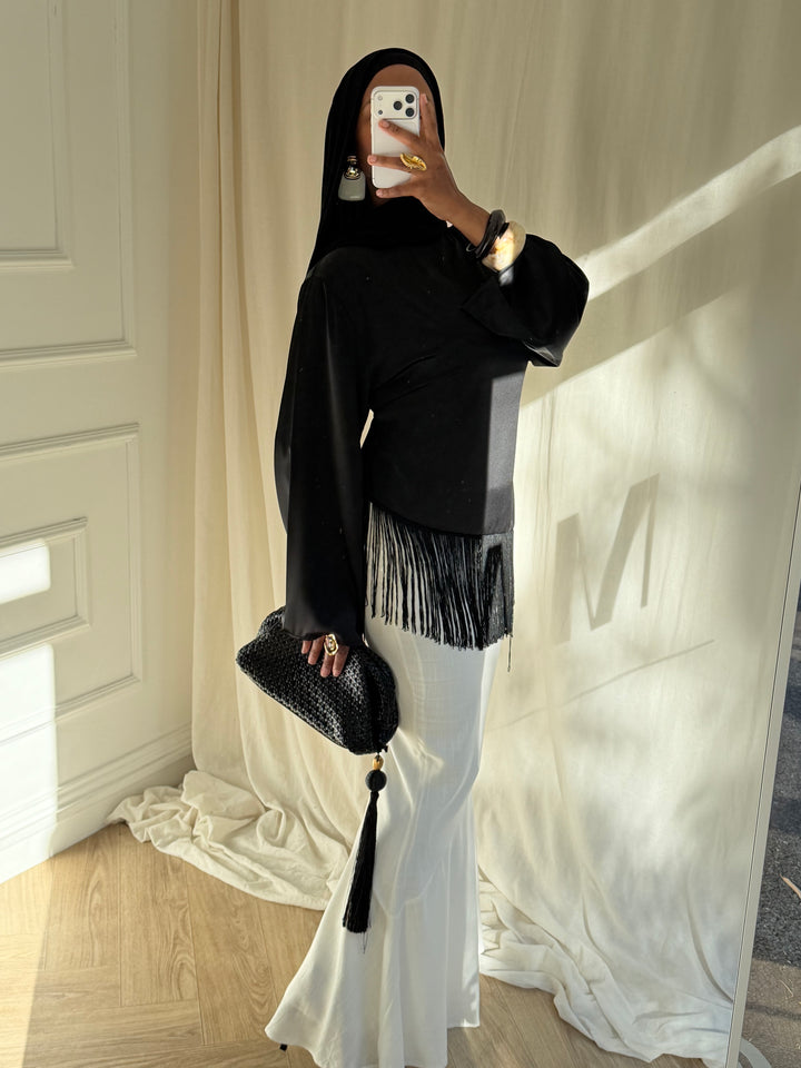 BLOUSE DOUSSAN NOIRE