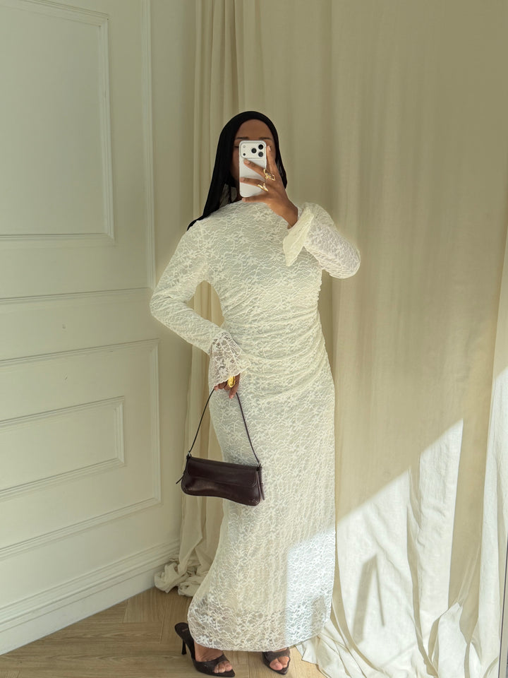 ROBE LEONNIE BLANCHE