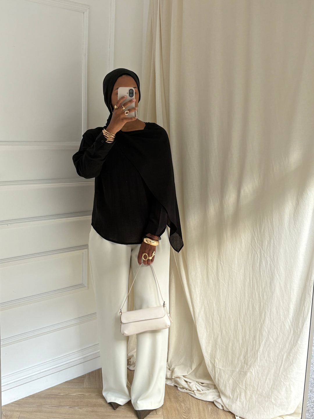 BLOUSE AURA NOIRE