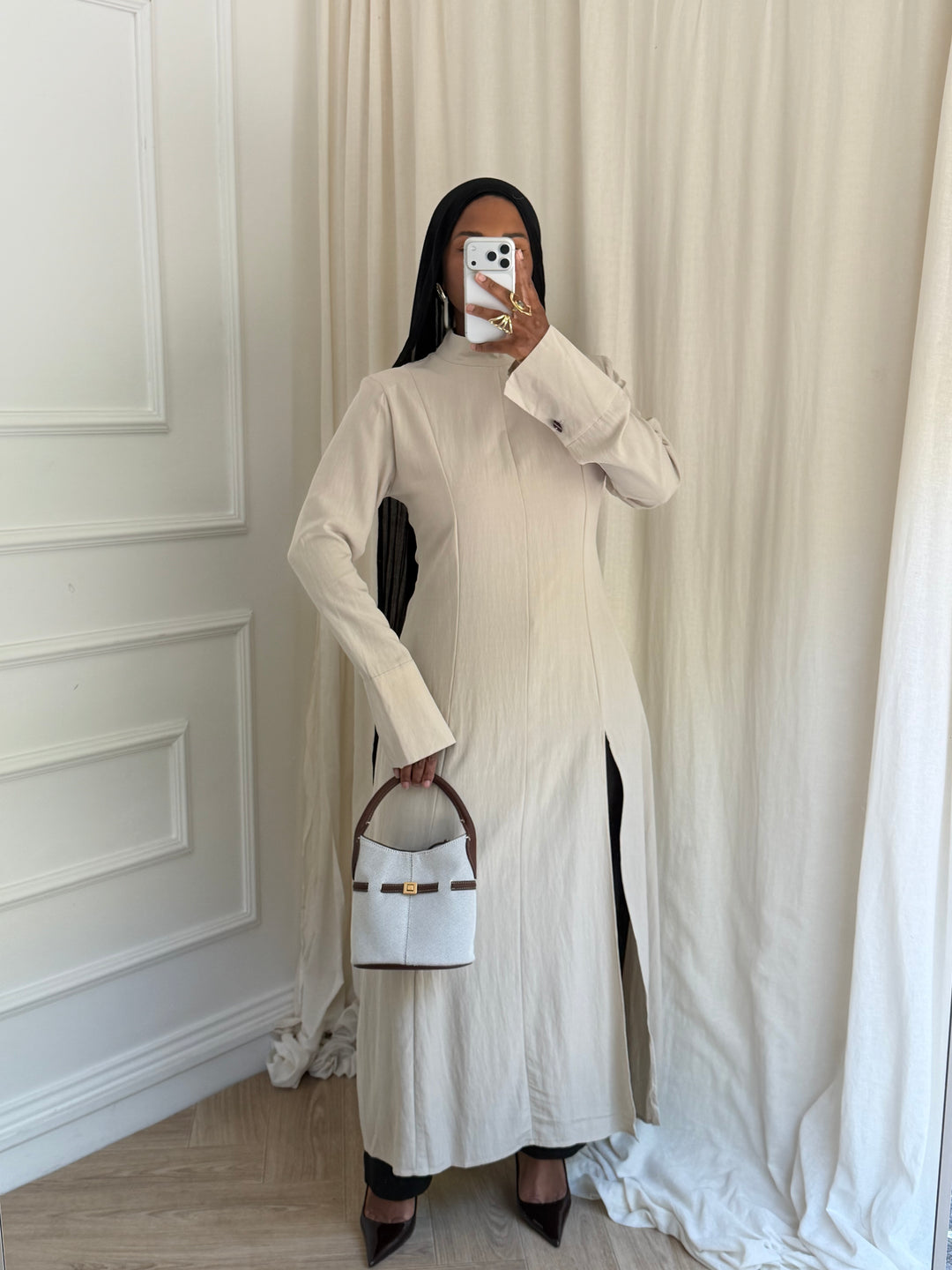 ROBE RIVA BEIGE