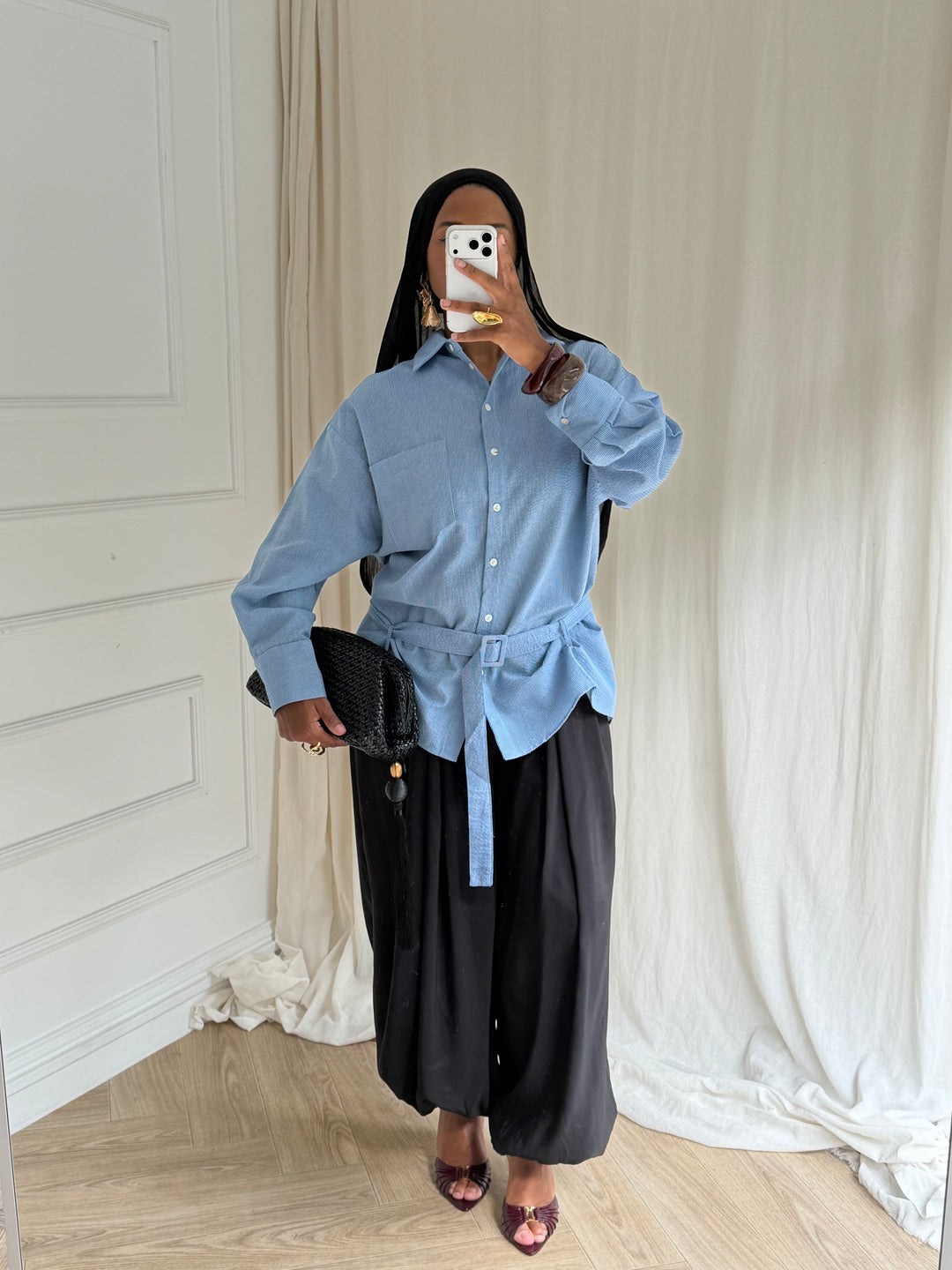 CHEMISE COTON RAYURES