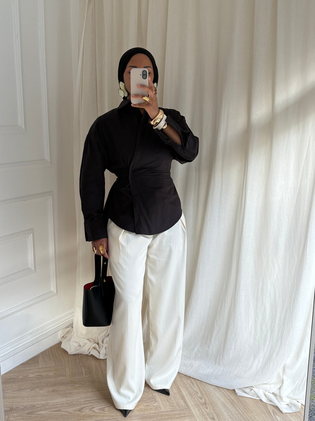BLOUSE AJUSTÉ NOIRE