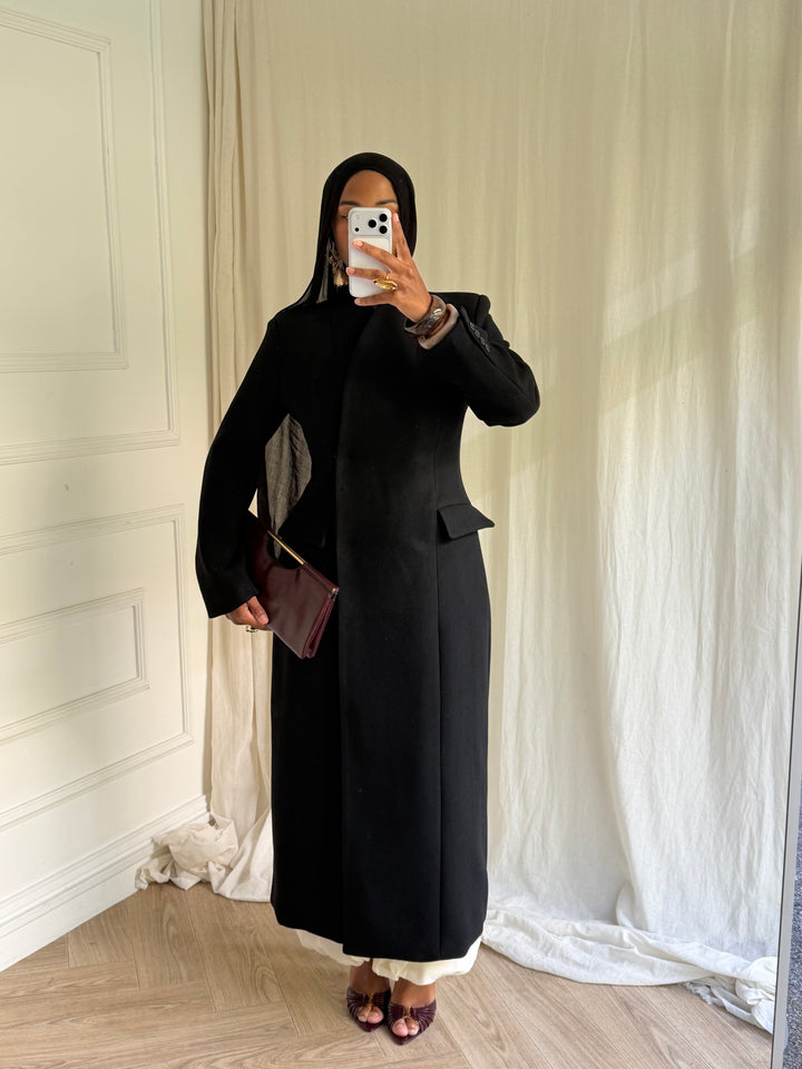 MANTEAU LISE - LUXE NOIR