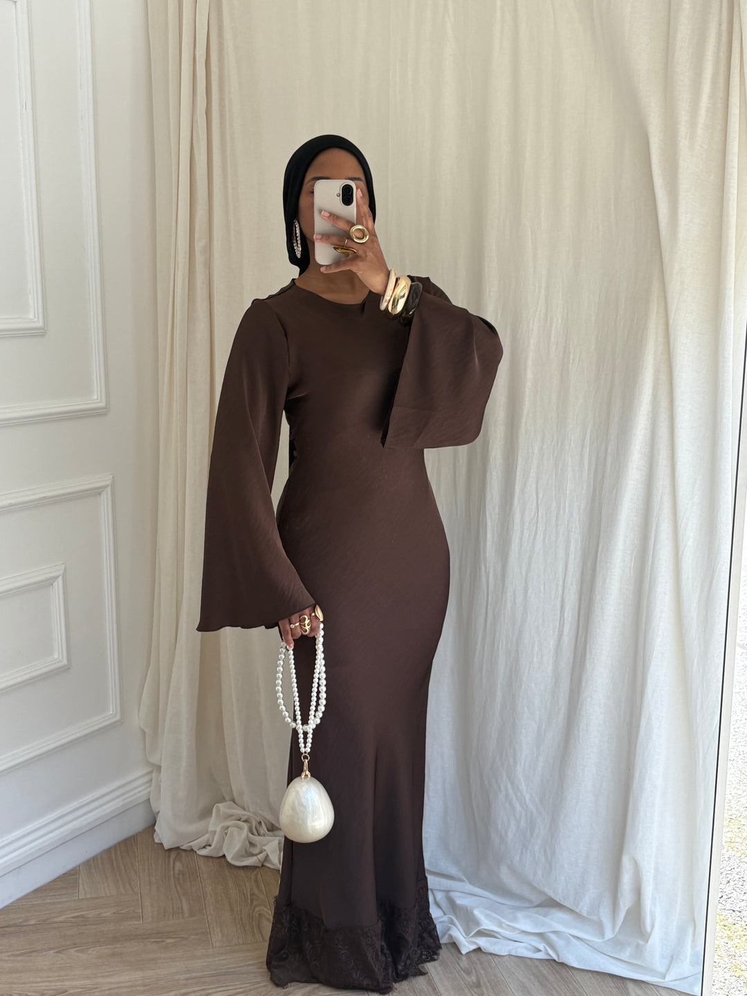 ROBE SISI MARRON