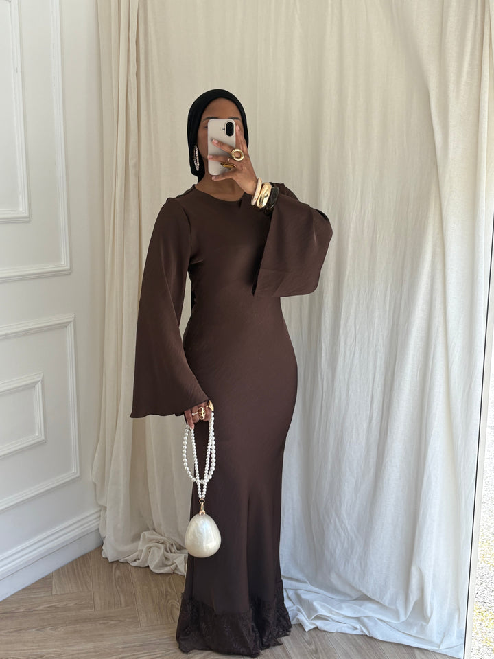 ROBE SISI MARRON