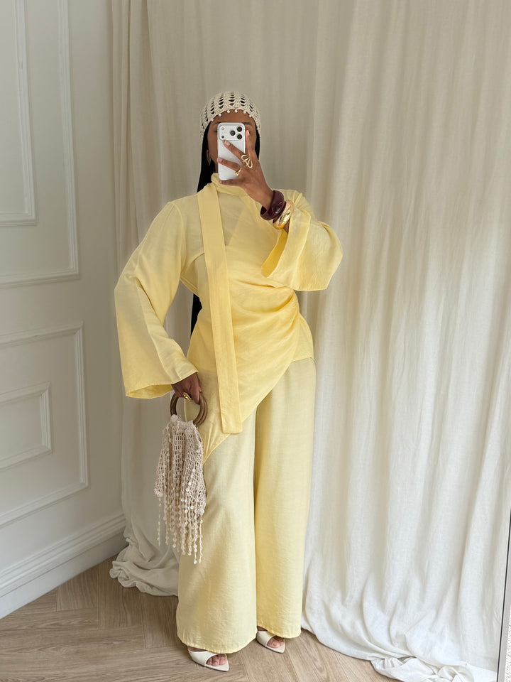 ENSEMBLE MAYSSARA JAUNE