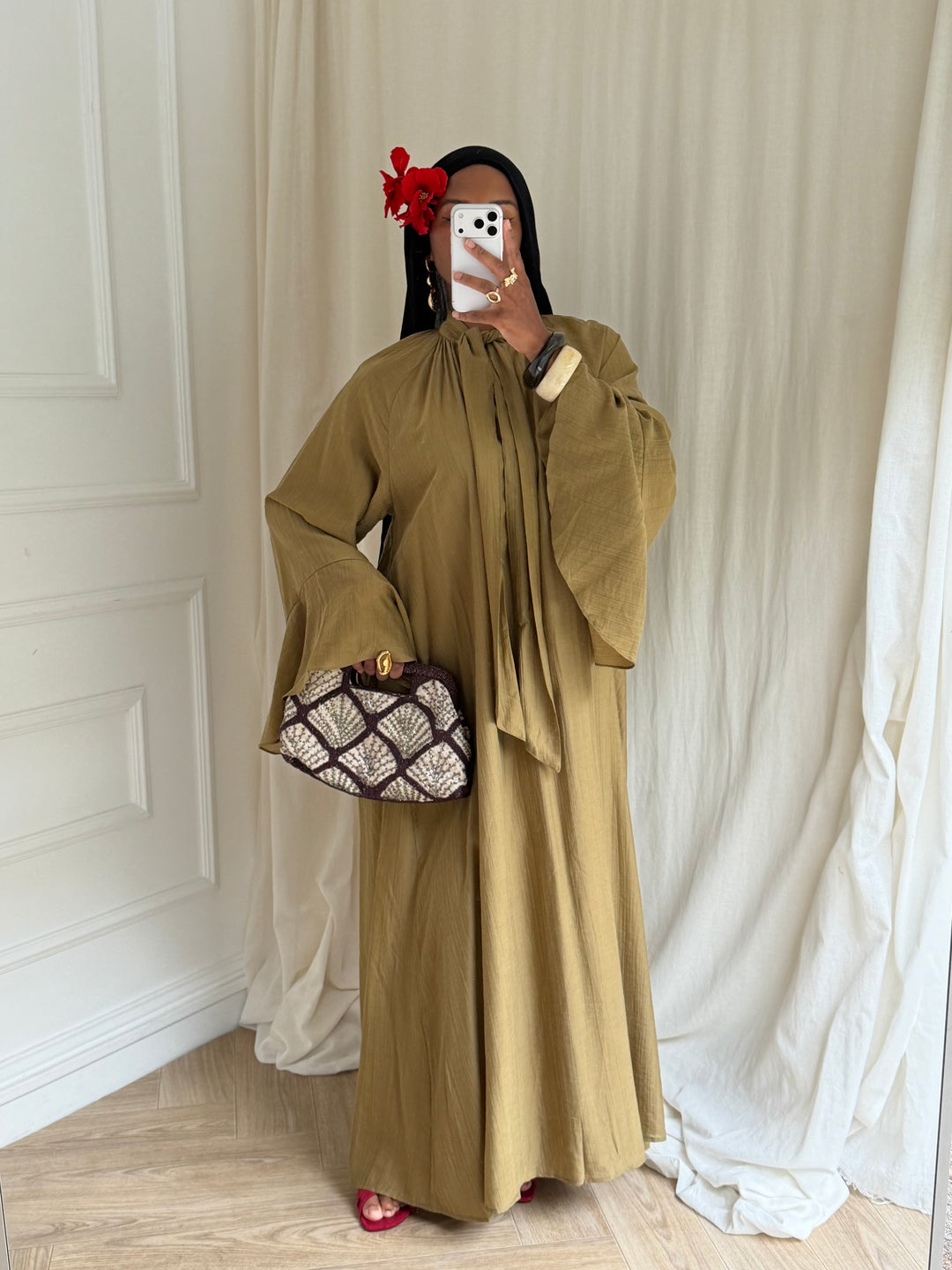 ROBE JANAH OLIVE