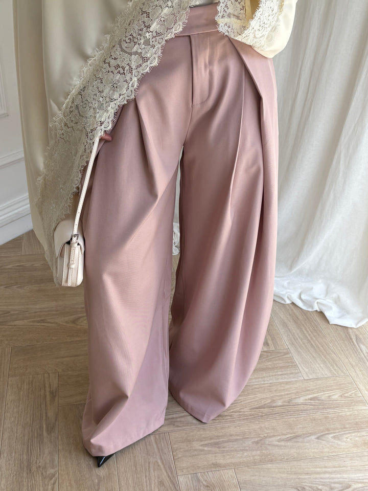 PANTALON OVERSIZED ROSE