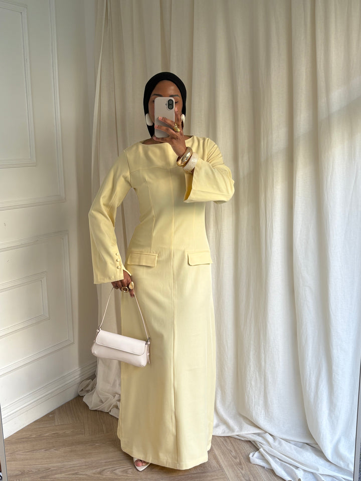 ROBE SOJAN JAUNE