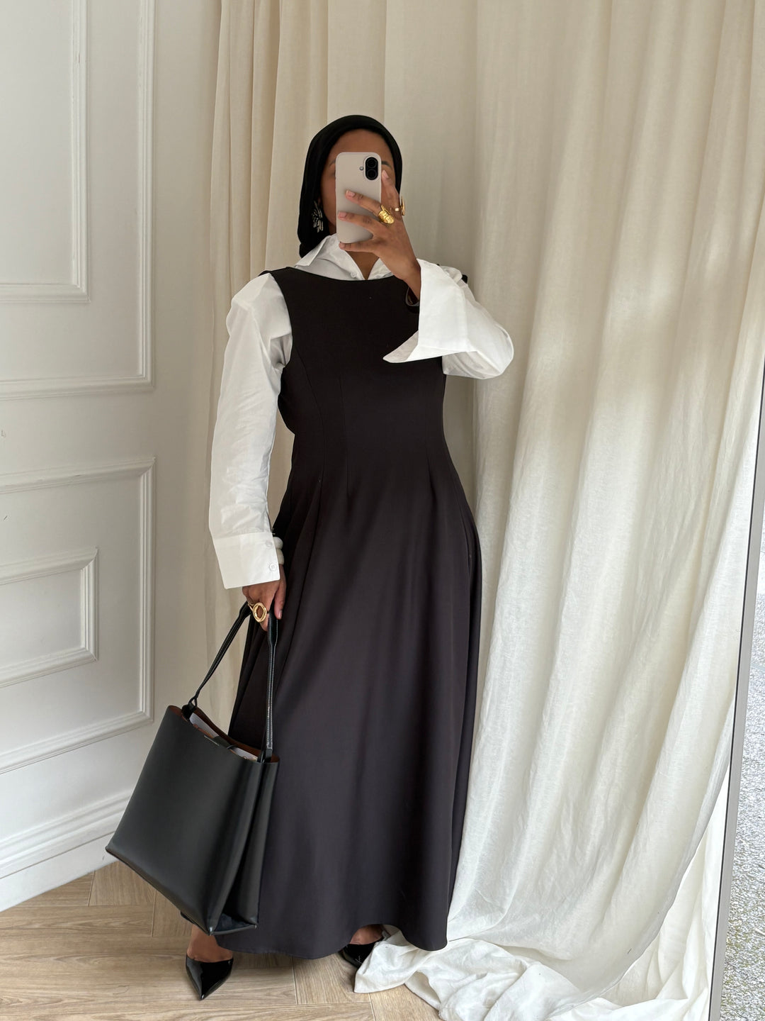 ROBE TAILLEUR NOIRE
