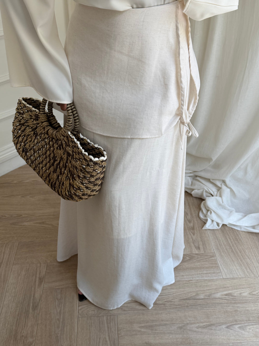 JUPE AYRA BEIGE