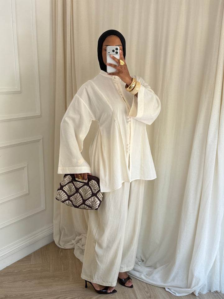 CHEMISE HAYNA CRÈME