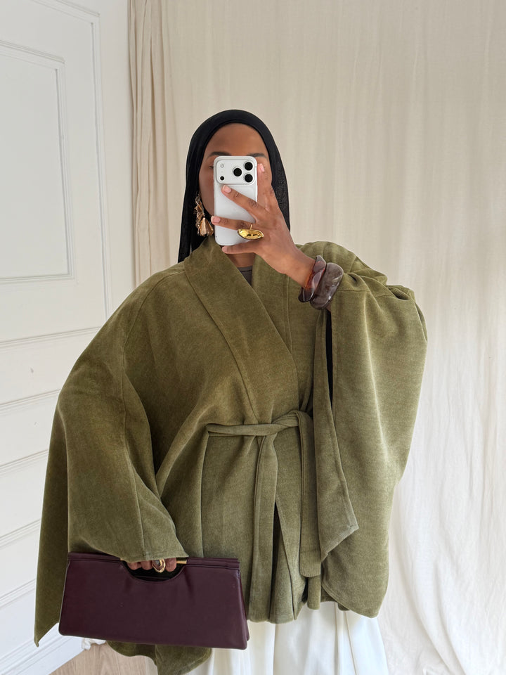 GILET NATI OLIVE